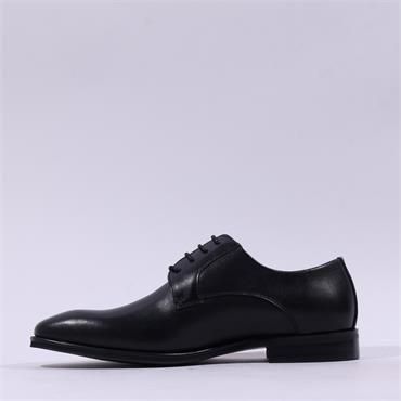 Tommy Bowe Andre Moga Derby Dress Shoe - Black Leather